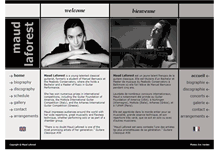 Tablet Screenshot of maudlaforest.com